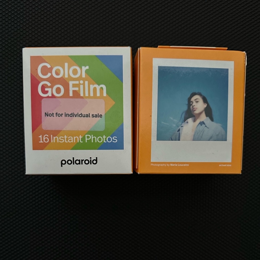 Polaroid Color Go Film Pack - Multicolor and Orange